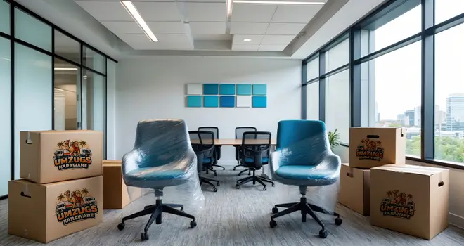 Was wir beim Büroumzug leisten